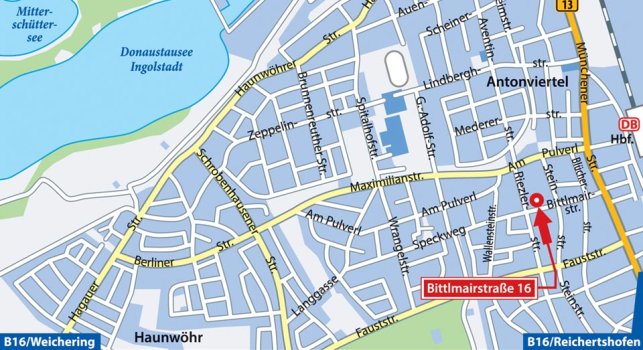 Bittlmairstraße Karte
