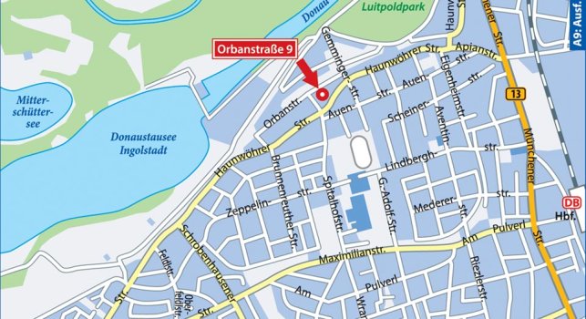 Orbanstraße Karte