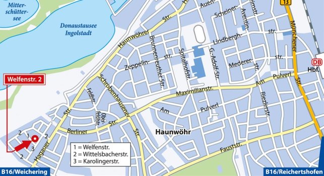Welfenstraße 2 Karte