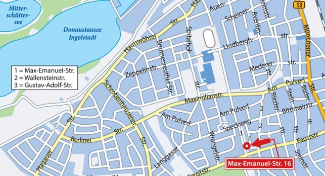 Max-Emanuel-Straße 16 Karte